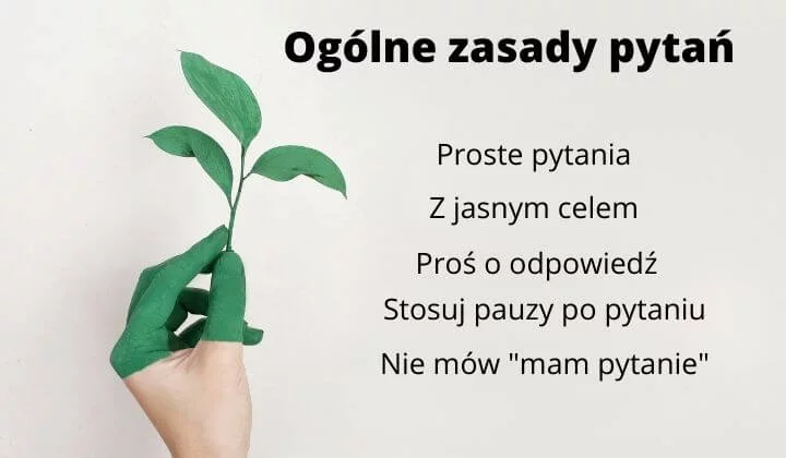 ogólne zasady pytań w procesie sprzedaży